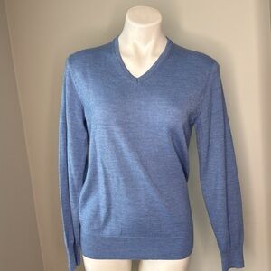 Calvin Klein Italian Yarn V-neck Sweater S/P